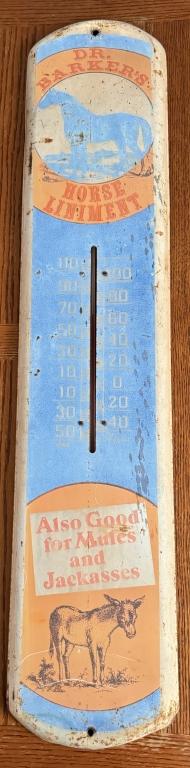 Dr. Barker's thermometer  38x8