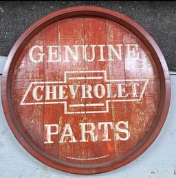 Genuine Chevrolet Parts serving tray 18" diameter
