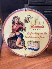 Hamm's Beer SSP 11 3/4" dated 1949