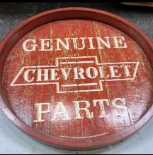 Genuine Chevrolet Parts serving tray 18" diameter