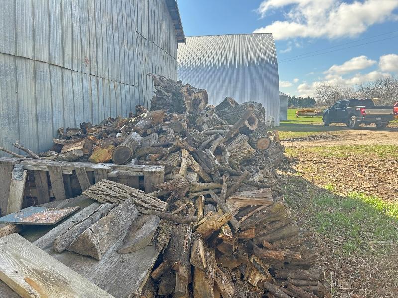 Large Assortment of Dried Firewood - Approx. 4 Cord