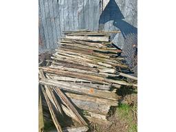 Pile of 5' Cedar Rails