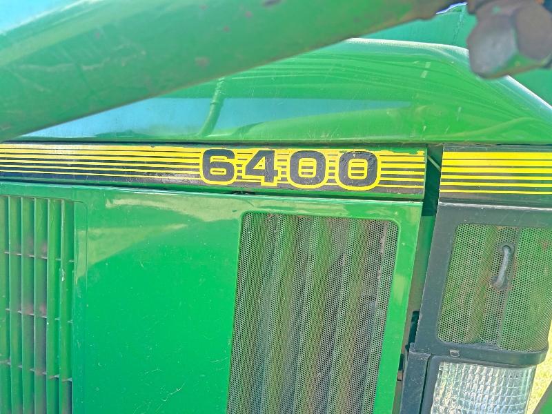 6400 J.D. 4x4 A/C Cab Tractor - Needs to Stay Until Mon. May 13, 2024