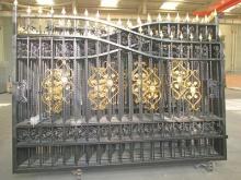 New TMG-MG20 20-ft Bi-Parting Deluxe Wrought Iron Ornamental Gate