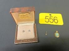 14kt Gold Pendant & Earrings