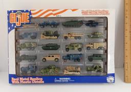 G.I. Joe Die Cast Metal Military Vehicle Real Metal Miniature Replicas