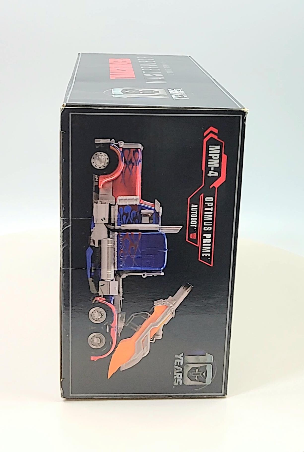Transformers Masterpiece MPM 4 Movie Optimus Prime BOX ONLY - NO FIGURE