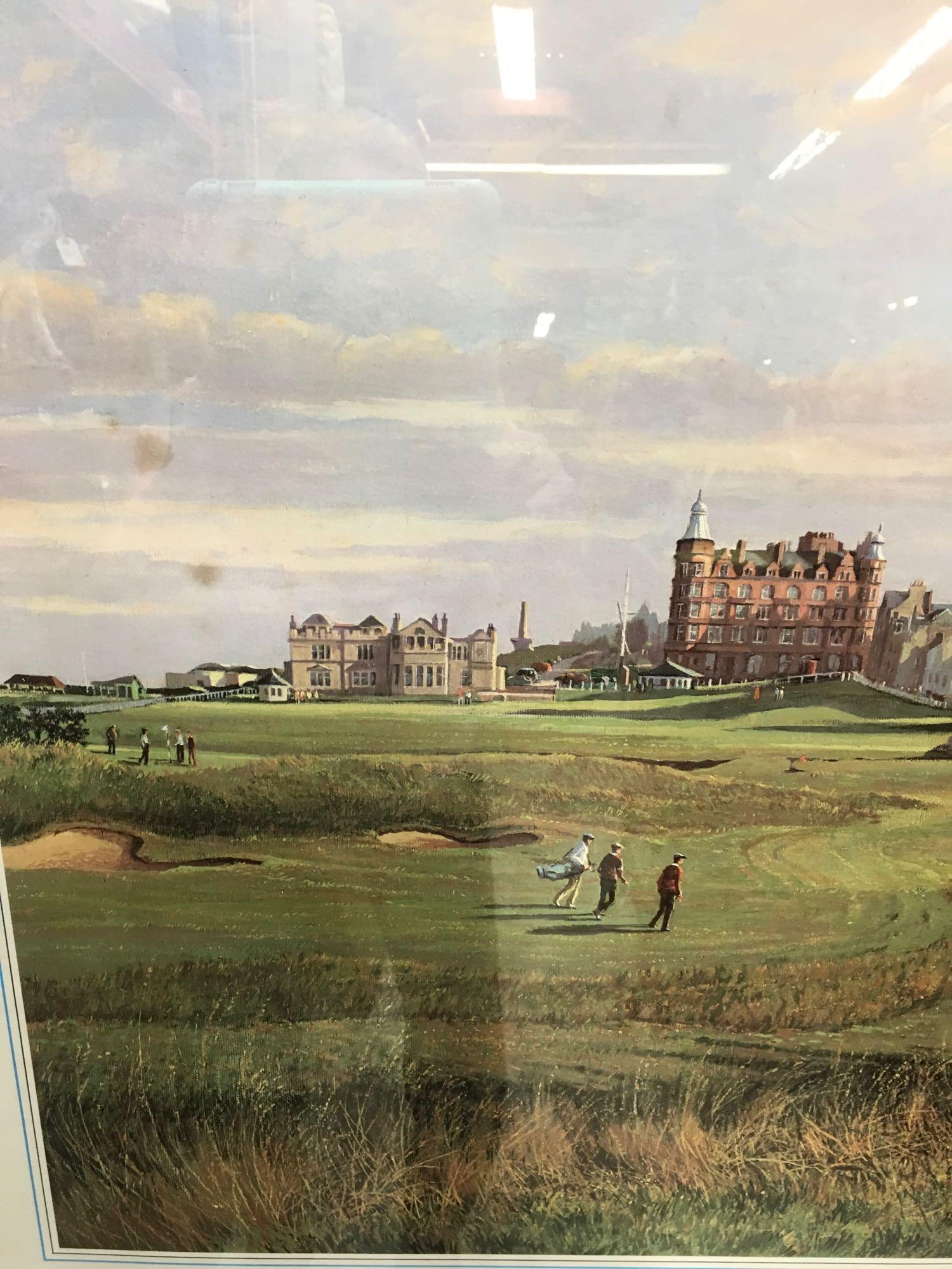 The Old Course St. Andrews, 17th Hole and the Swilcan Bridge, by Donald M. Shearer