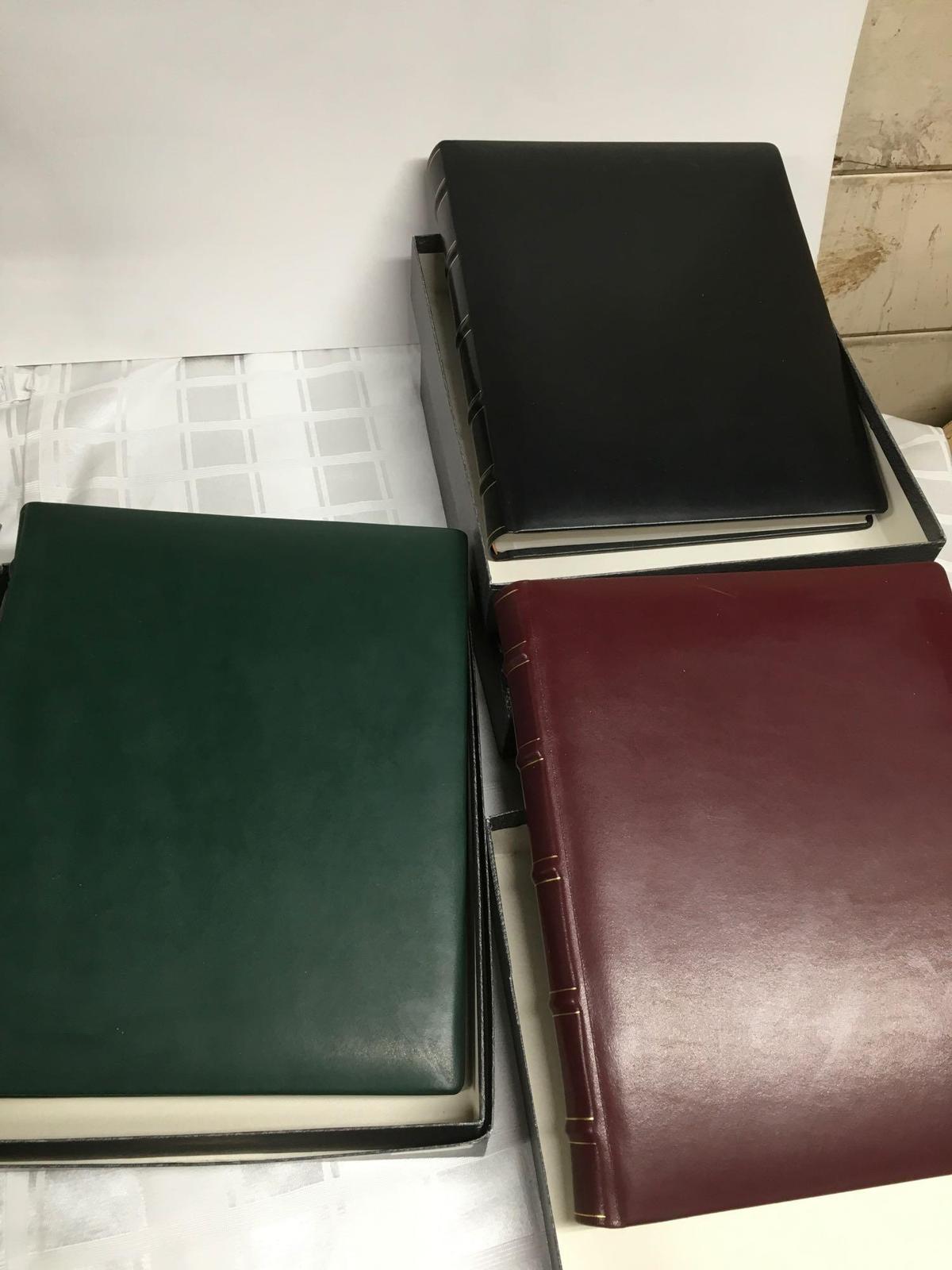 Nieman Marcus genuine calf leather made in Italy picture albums