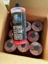 The Last Coat Beyond Clean interior cleaner. 32 oz, 9 bottles in box