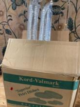 Kord Valmark Petri dishes. 20 sleeves in box, each sleeve contains 25 dishes