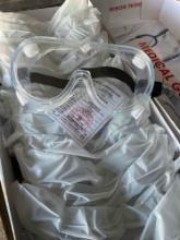 Box of medical goggle. 15 pieces in box