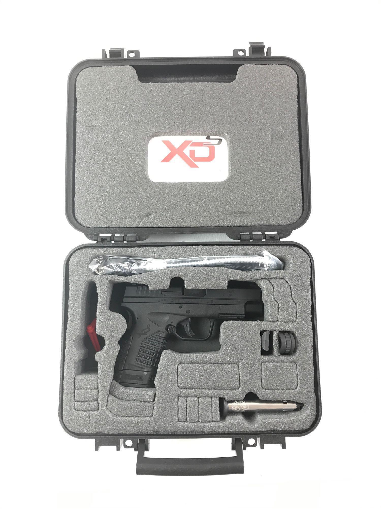 Springfield Armory Model XDs-9 4.0 9x19mm Semi-Auto Pistol with Case
