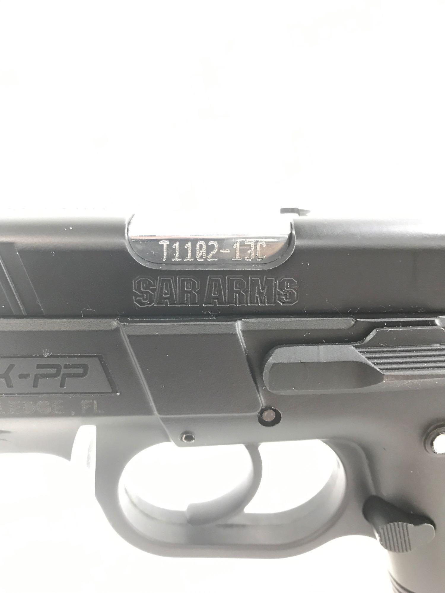 Sar Arms Model Hawk-PP 9x19mm Semi-Auto Pistol with Case