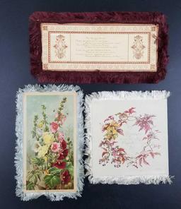 Group of 6 Antique 19th Century Greeting Cards