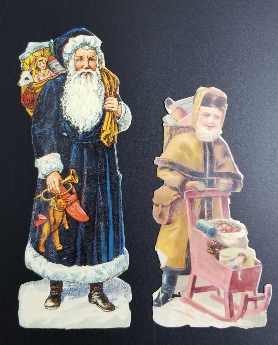 20th Century Christmas German Diecuts