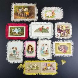 Lot of Antique 19th Century Greeting Cards