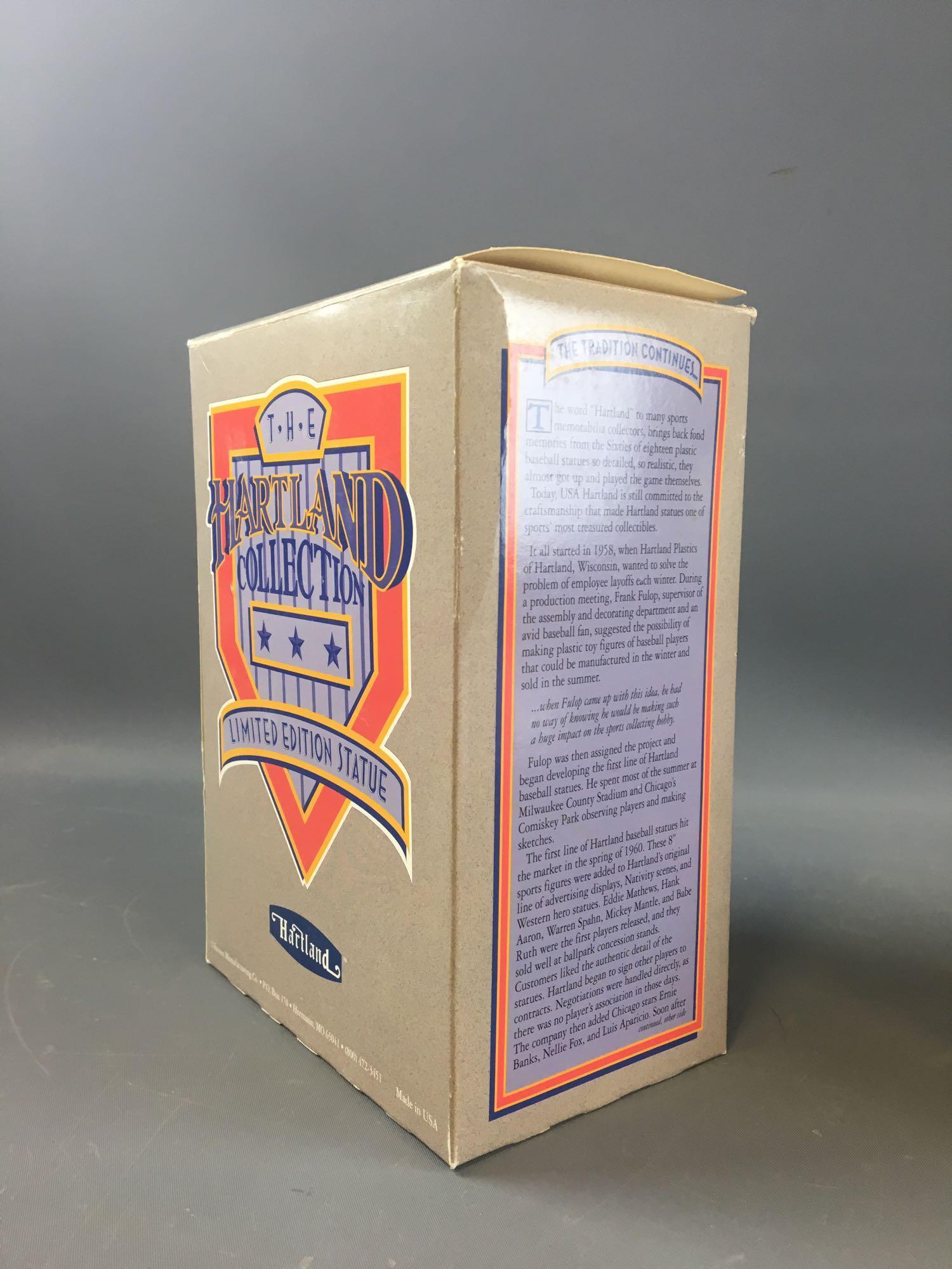 Cy Young Limited Edition Numbered Hartland Statue with original box