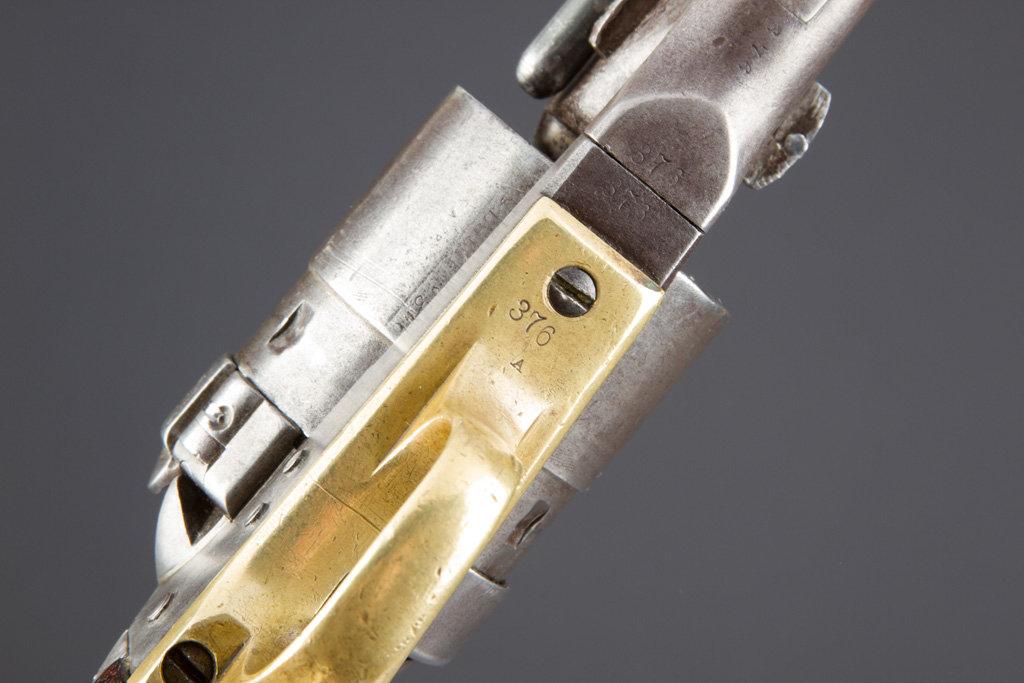 U.S. marked Colt,1860 Army, First Model Richards Conversion. This Colt was converted from an 1860 Ar