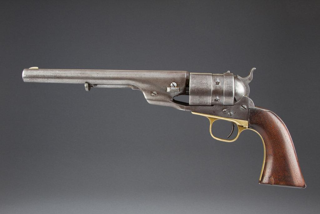 U.S. marked Colt,1860 Army, First Model Richards Conversion. This Colt was converted from an 1860 Ar