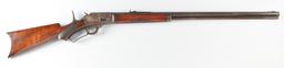 Antique, factory engraved Marlin, Model 1893, Lever Action Rifle, .32 W Caliber, SN 146891, manufact