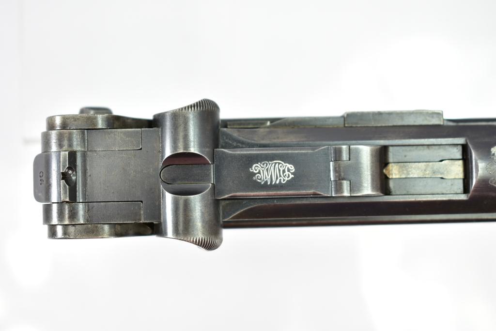 Circa 1905, DWM German Luger, Model 1900 With US Eagle, 7.65X21mm Cal., Semi-Auto