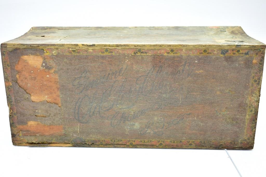 (8) Early Cigar/ Tobacco Boxes (Sells Together)