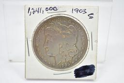 Rare 1903 S Morgan Silver Dollar
