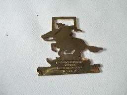 1966 Winchester Watch Fob Century Of Leadership Winchester Model 66 Henry Rifle 1866-1966 On Back