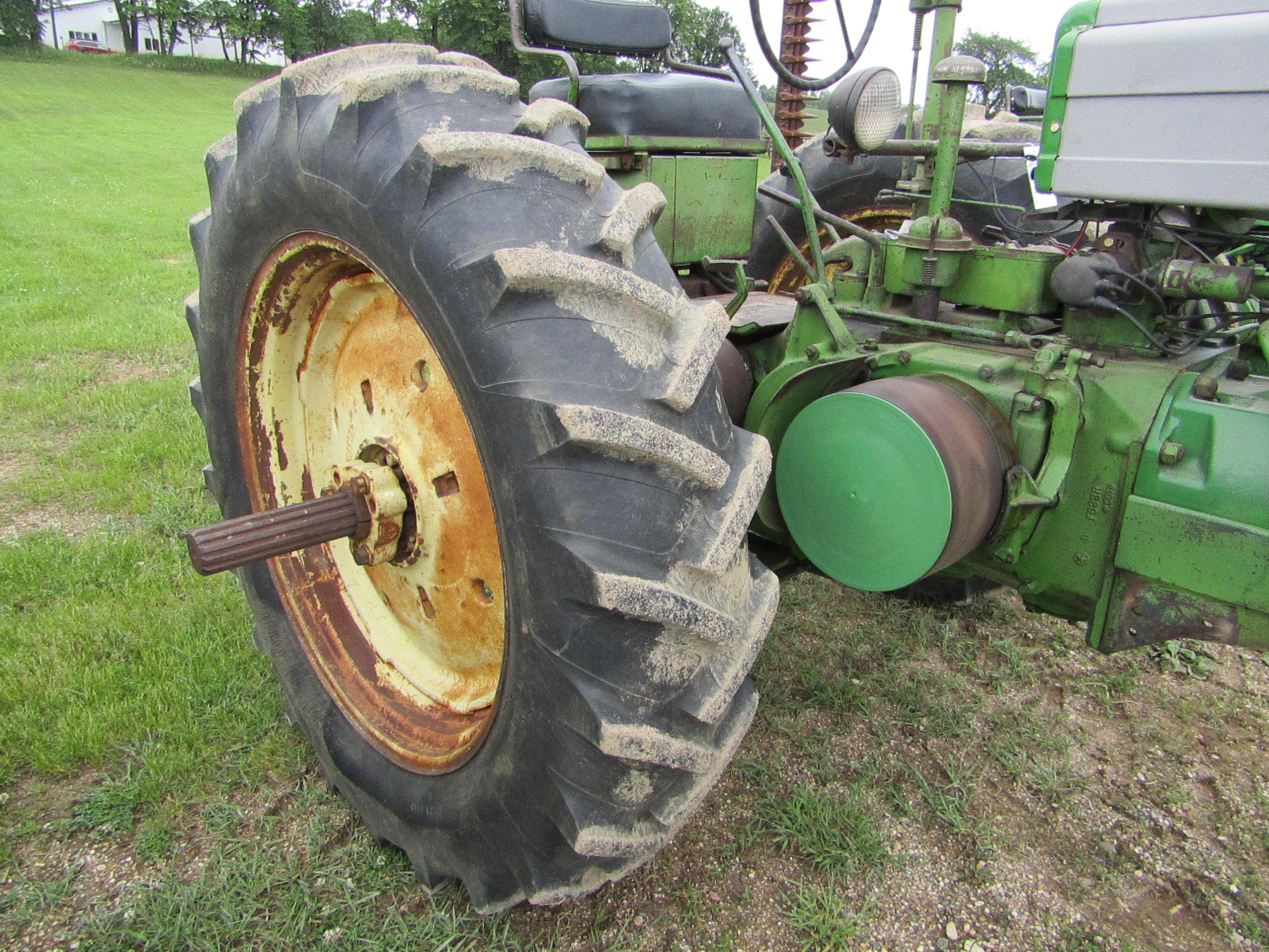 1951 Model GN Tractor, 103 Inch Axles, Single Front Tire, New 14.9 X 38 Inc