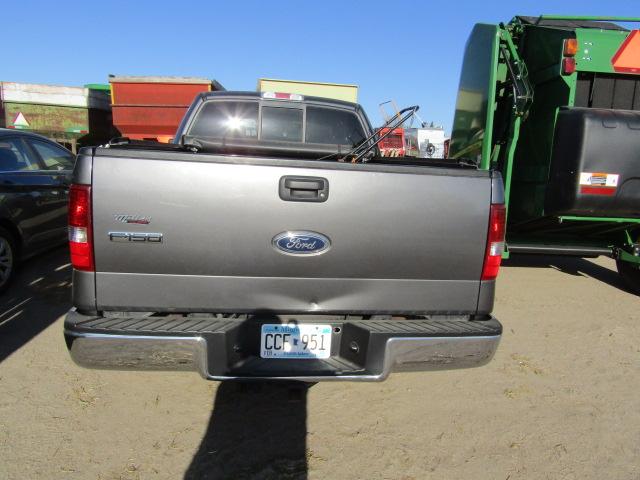 1554. 221-279. 2005 FORD F0150 4 X 4 PICKUP, EXT. CAB, RUNNING BOARDS, 5.4