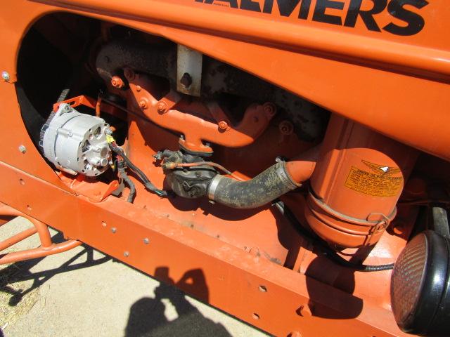 1609. 326-643, ALLIS CHALMERS WD 45 GAS, 13.6 X28 TIRES, 2 POINT, NICE REST