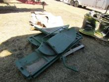 1644.  429-1127, AUGER AND BIN HOPPER PARTS FOR JD 9750 COMBINE