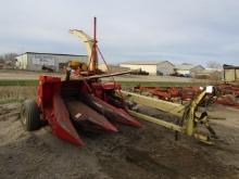 1784. 427-1001, GEHL 1200 FORAGE HARVESTER WITH 2 ROW 30 INCH  CH, 1000 RPM