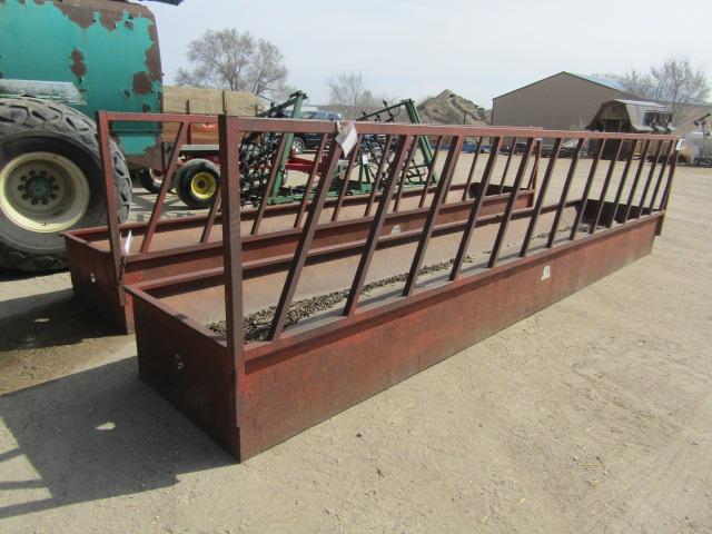 401. 463-1155, 20 FT. NOTCH FENCE LINE FEED BUNK, TAX