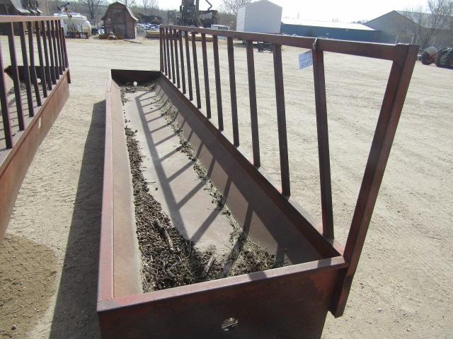 401. 463-1155, 20 FT. NOTCH FENCE LINE FEED BUNK, TAX