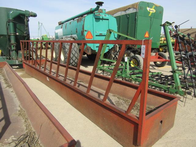 402. 463-1156, NOTCH 20 FT. FENCE LINE FEED BUNK, TAX