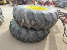 436. 304-553, (2) 20.8 X 34 TIRES, YOUR BID IS FOR THE PAIR, TAX