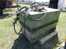 3. 250 GALLON FUEL TANK WITH 120V ELECTRIC PUMP