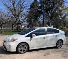 65. 2013 TOYOTA PRIUS, PERSONA PACKAGE, NEW BRAKES AND TIRES 4-15-24, SHOWS