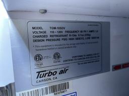 Turbo Air TGM-10SD 9.3 cu. ft. Super Deluxe refrigerated merchandising case