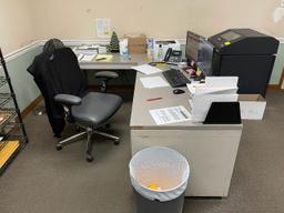 Operations Office - Contents excluding IT, Desks, Chairs, heaters, refrigerator, coffee maker, suppl