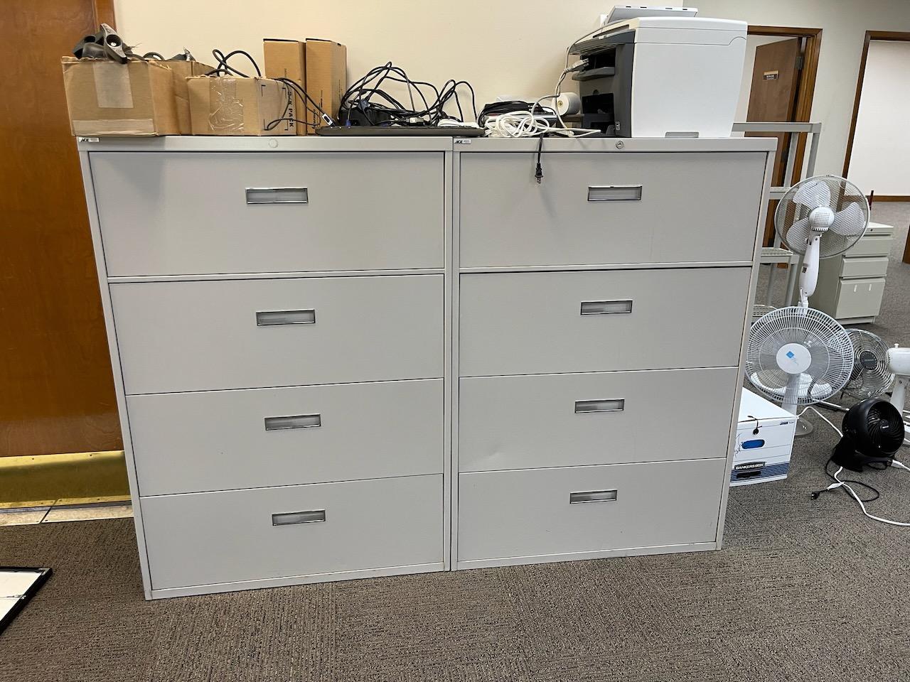 FILE CABINETS - 4 Drawer 36" Wide