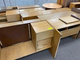 Complete Desk Stations - Wood