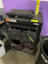 Utility Cart with keyboard drawer