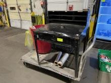 Magliner Platform Cart - 30" x 60" with Warehouse shipping desk