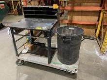 Magliner Platform Cart - 30" x 60" with Warehouse shipping desk