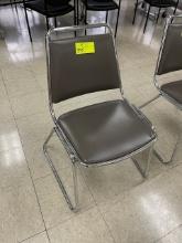Chairs - Gray Stackable Fixtures Furniture (Set 1)