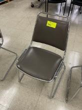 Chairs - Gray Stackable Fixtures Furniture (Set 2)