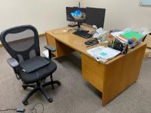 Inventory Manager Office and all contents - excluding IT or personal items - Desk, Chairs, Dry erase